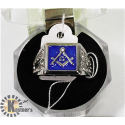 MENS MASONIC RING SIZE 11