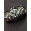 Image 1 : 31) 18K YELLOW & WHITE GOLD DIAMOND RING, SIZE 7.5