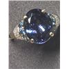 Image 1 : 44) 14K YELLOW GOLD TANZANITE, BLUE TOPAZ &