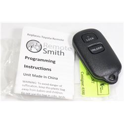 NEW TOYOTA  REPLACEMENT PROGRAMABLE KEY FOB