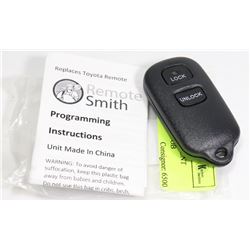 NEW TOYOTA  REPLACEMENT PROGRAMABLE KEY FOB