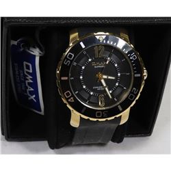 NEW OMAX MENS WATCH W/ GIFT BOX