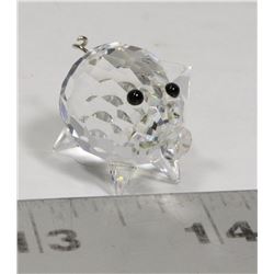 SWAROVSKI PIG NO BOX -  DOES HAVE A MISSING EAR