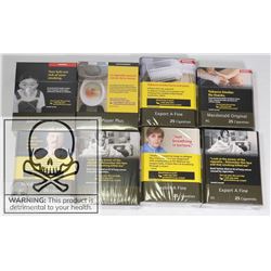 BAG OF 200 ASSORTED BRAND CIGARETTES.