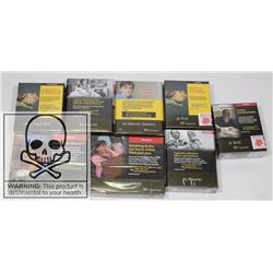 BAG OF 200 ASSORTED BRAND CIGARETTES. MOSTLY KING.