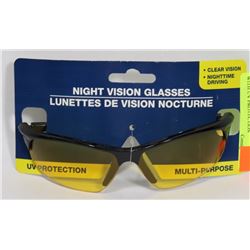 PAIR OF NIGHT VISION GLASSES WITH UV PROTECTION