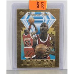 1994-95 MICHAEL JORDAN 23 KARAT GOLD CARD W/ SN