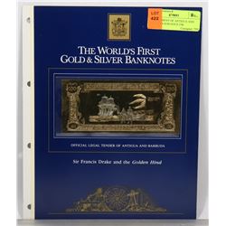 GOVERNMENT OF ANTIGUA AND BARBUDA $100 GOLD 23K