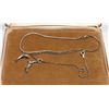 Image 1 : PAIR OF STERLING SILVER ANKLE CHAINS, 1 WITH