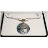 Image 1 : MOTHER OF PEARL PENDANT & CHAIN