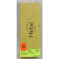 HEBE TITAN II DRY HERB VAPORIZER