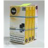 Image 1 : 4 PACKS LOGIC 58MG NICOTINE E LIQUID PODS. 3 PKS
