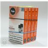 Image 1 : 4 PACKS LOGIC 59MG NICOTINE E LIQUID PODS. INTENSE