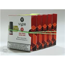 5 PACKS VYPE 30MG E PEN 3 VAPING CARTRIDGES DARK