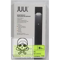 NEW JUUL STARTER VAPE. INCLUDES CHARGER AND 4 JUUL