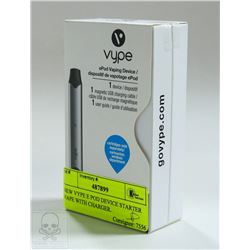 NEW VYPE E POD DEVICE STARTER VAPE WITH CHARGER.