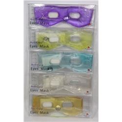 LOT OF 5 HOT / COLD EYE MASKS