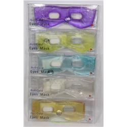 LOT OF 5 HOT / COLD EYE MASKS