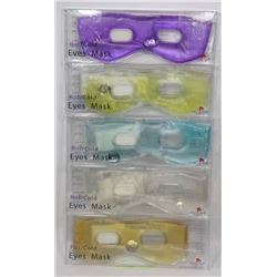 LOT OF 5 HOT / COLD EYE MASKS