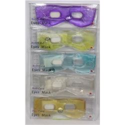 LOT OF 5 HOT / COLD EYE MASKS