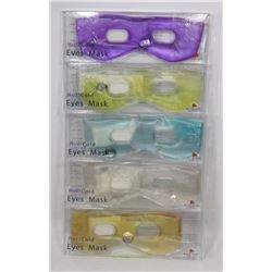 LOT OF 5 HOT / COLD EYE MASKS