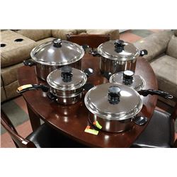 NEW ERA COOKWARE CRAFTED IN USA 11 PIECE SET