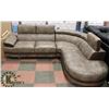 Image 2 : NEW 2 TONE BROWN DELUXE LIFT BACK SECTIONAL