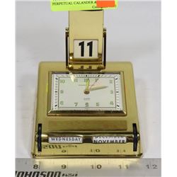 VINTAGE NEW OLD STOCK PERPETUAL CALANDER &