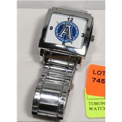TORONTO ARGONAUTS MENS WATCH, NEEDS BATTERY