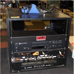 COMPLETE AUDIO SYSTEM WITH HEADSET, INCLUDES