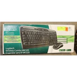 LOGITECH WIRELESS KEYBOARD & MOUSE