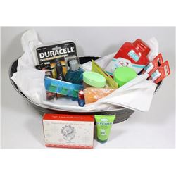 DECORATIVE BROWN METAL PLANT/DISPLAY