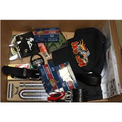 BOX OF GUY STUFF INCL. LOW LIFE