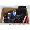 Image 1 : BOX OF CELL PHONES AND IPODS AND