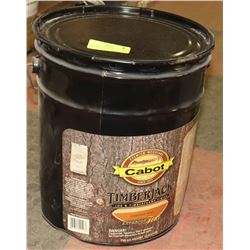 5GAL BUCKET OF CABOT EXTERIOR STAIN-PINECONE FLAT-