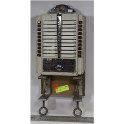 1940S PUSH BUTTON SEEBURG JUKEBOX SELECTOR