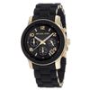 Image 1 : NEW MICHAEL KORS BLACK 39MM TRIPLE CHRONO MSRP$371