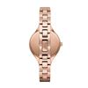 Image 5 : NEW ARMANI SILVER DIAL ROSE GOLD TONE MSRP $405