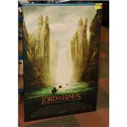 "LORD OF THE RINGS" TEASER MOVIE THEATRE POSTER