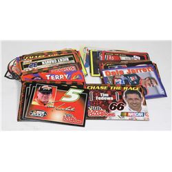 ABOUT 50 NASCAR DRIVER CARDS FOUND JUST IN CARS