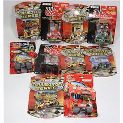 1:64 DIE CAST NASCAR COLLECTION OF 10 CARS