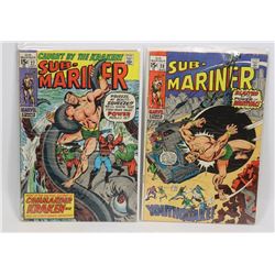 LOT OF 2 15 CENT SUB-MARINER COMICS ESTATE