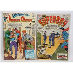 LOT OF 2 SUPERMAN COMICS INCLUDING 10 CENT