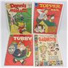 Image 1 : LOT OF FOUR 10 CENT COMICS BLONDIE DENNIS AND MORE