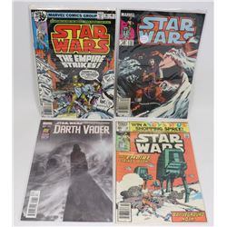LOT 4 STAR WARS COMICS COLLECTORS ISSUES VARIANT