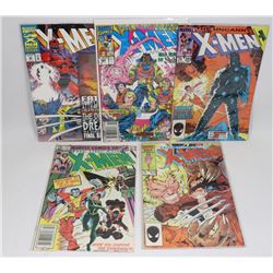 LOT OF 5 KEY X-MEN COMICS COLLECTORS ISSUES