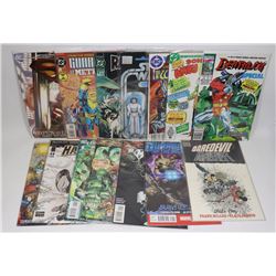 LOT OF 15 COLLECTOR COMICS ALL ARE #1 ISSUES