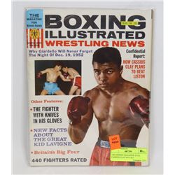 1964 BOXING MAGAZINE STILL CASSIUS CLAY NOT ALI