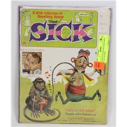 #1 ISSUE OF SICK MAGAZINE MAD STYLE HUMOR