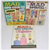 Image 1 : LOT OF 3 RARE OLD SCHOOL MAD VERSION MAGAZINES